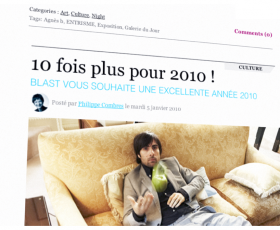 BLAST film pour leur Vœux 2010 BLAST film pour leur Vœux 2010