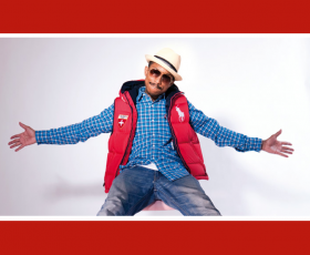 Pharrell WILLIAMS tournage de la star pour Blast