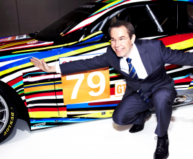 Jeff Koons art car explosive Jeff Koons art car explosive