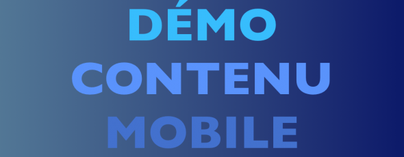 Démo Mobile des voix off pour votre téléphone