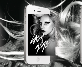 Lady Gaga dans votre iPhone